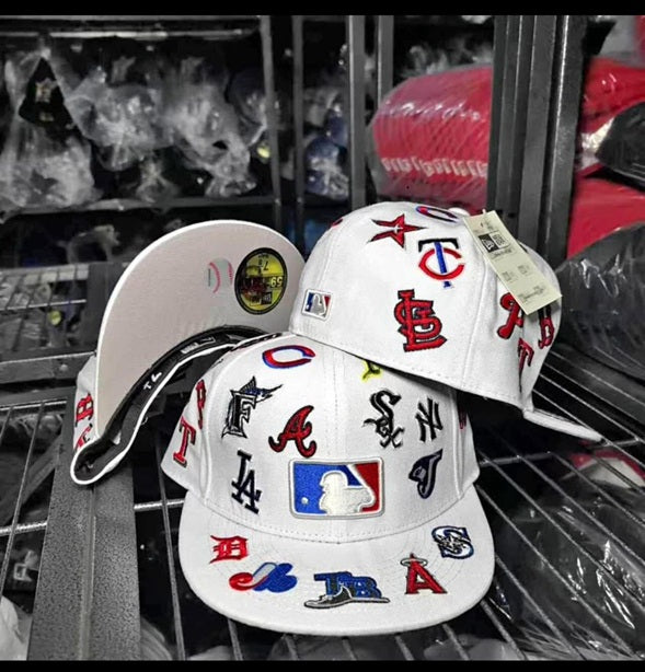 LOGOS MLB  WHT